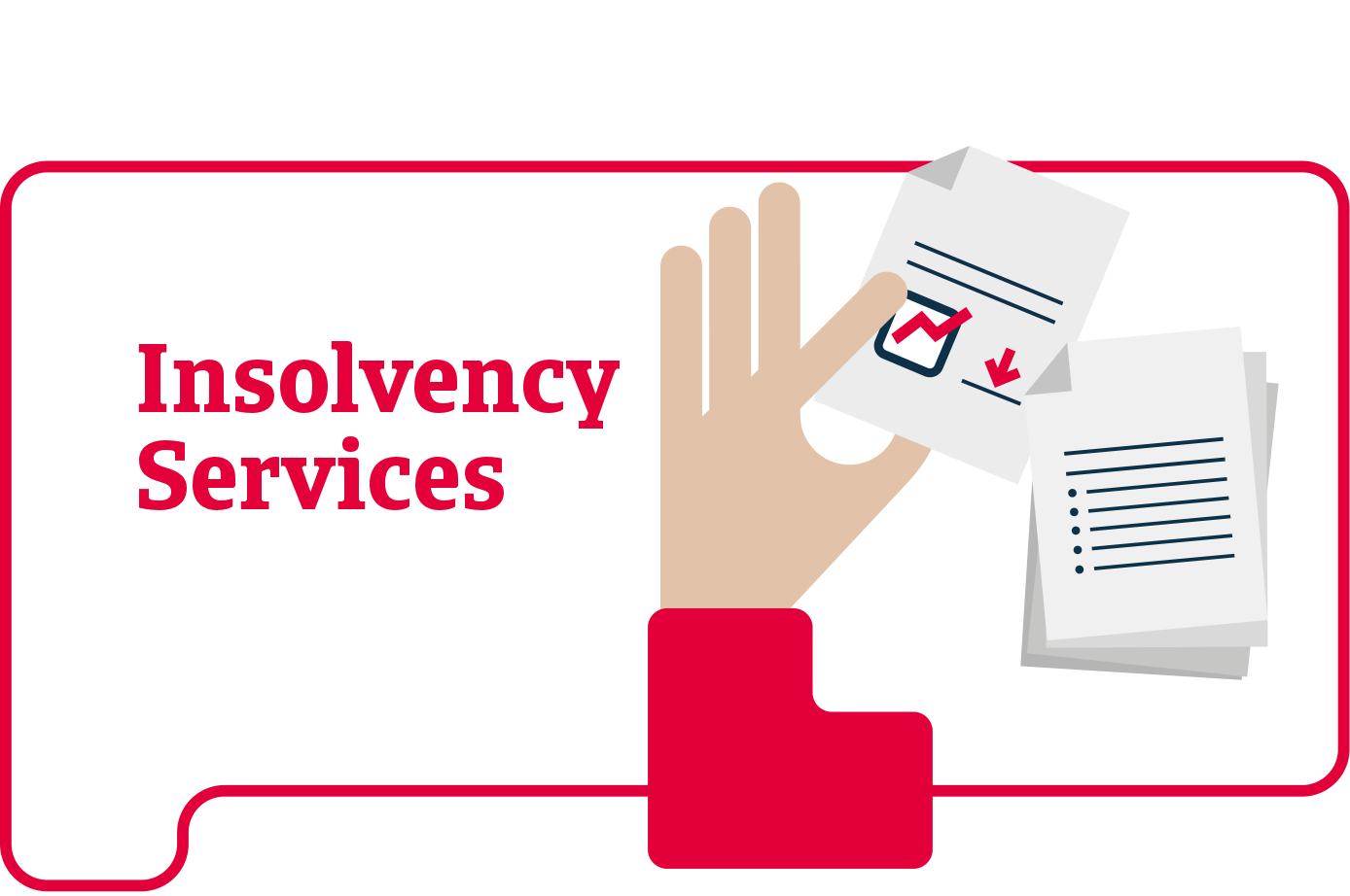 insolvency services 20 perc.