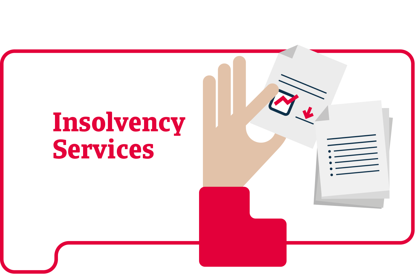 insolvency services 20 perc.